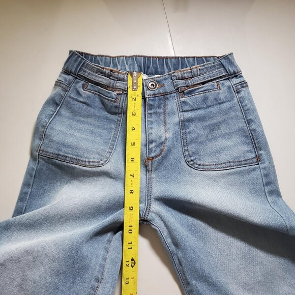 A LOVES A girls Wide Leg Jeans sz 10 - Picture 8 of 16